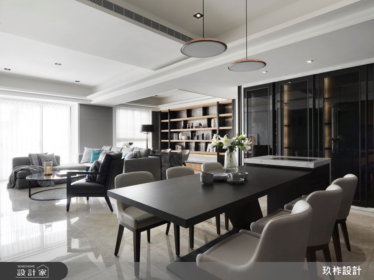 36坪新成屋(5年以下)＿現代風餐廳案例圖片＿玖柞設計＿玖柞_10之3
