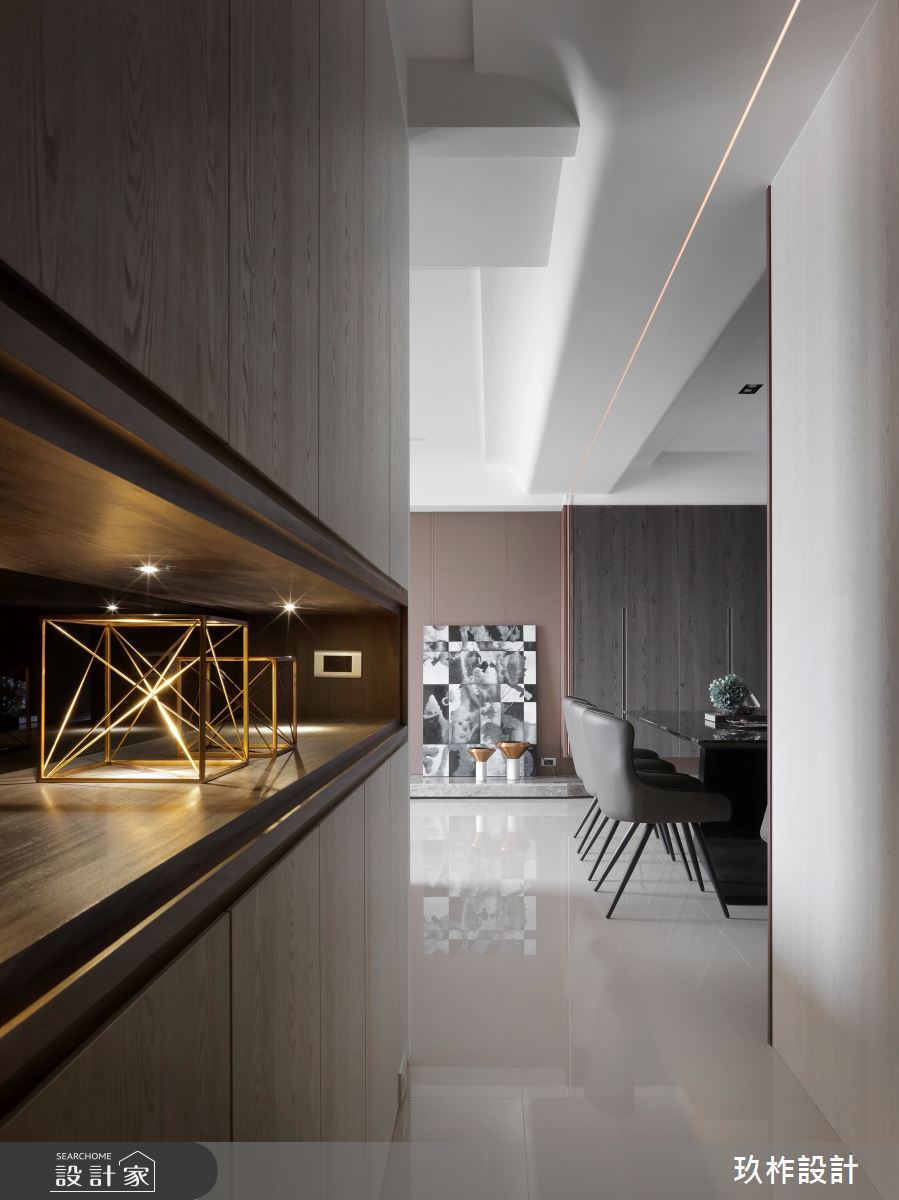 37坪新成屋(5年以下)＿現代風餐廳走廊案例圖片＿玖柞設計＿玖柞_13之8