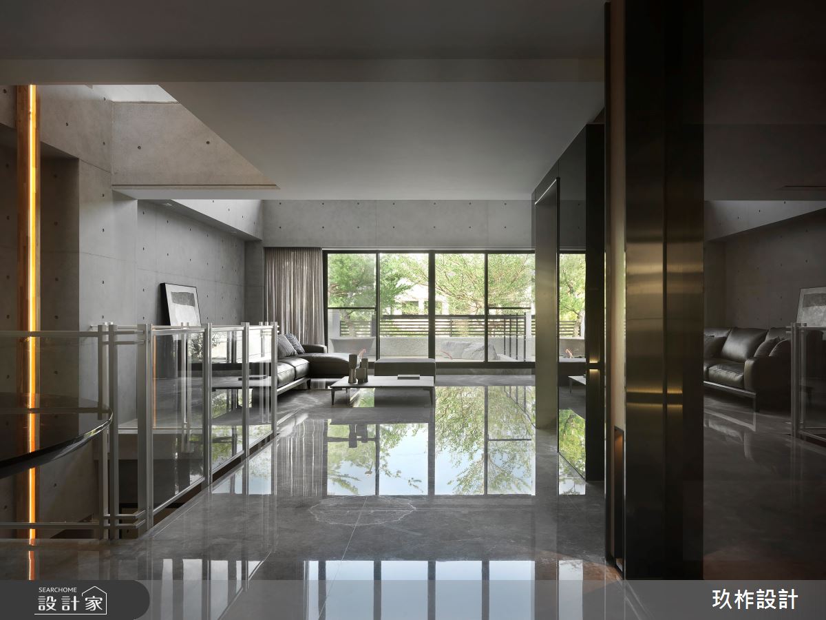 145坪新成屋(5年以下)＿簡約風客廳案例圖片＿玖柞設計＿玖柞_14之1