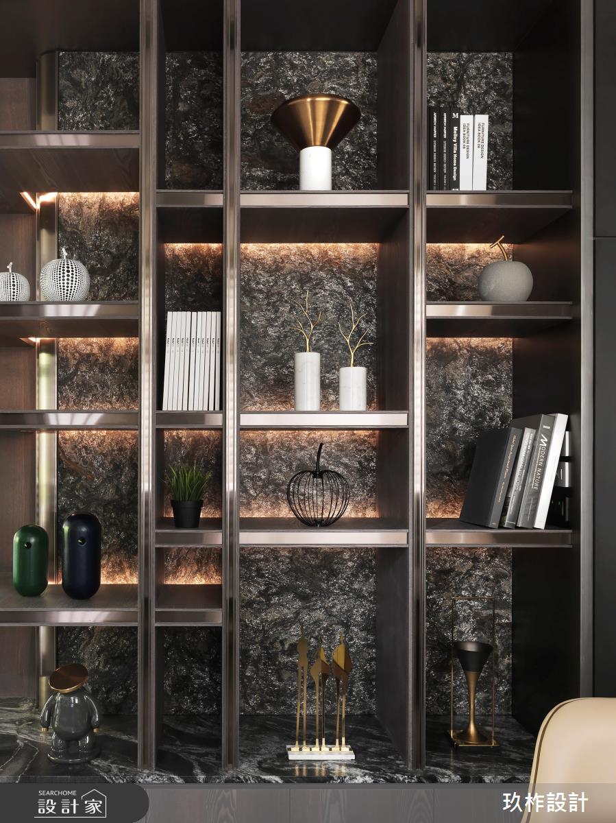 93坪新成屋(5年以下)＿奢華風客廳案例圖片＿玖柞設計＿玖柞_15之5