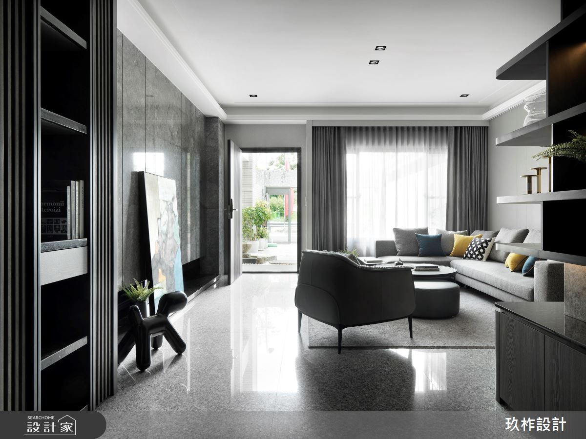 新成屋(5年以下)＿現代風客廳案例圖片＿玖柞設計＿玖柞_23之4