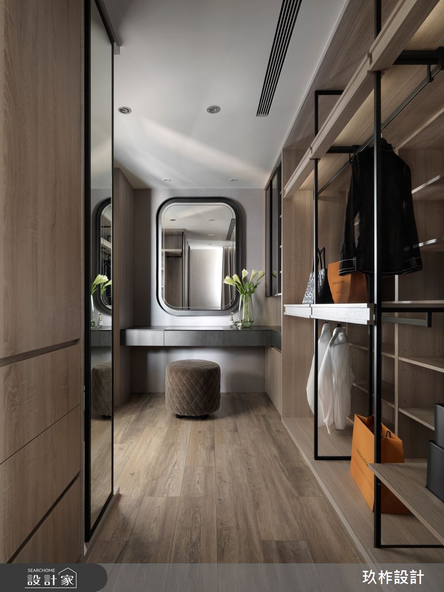 40坪新成屋(5年以下)＿現代風更衣間案例圖片＿玖柞設計＿玖柞_24之9