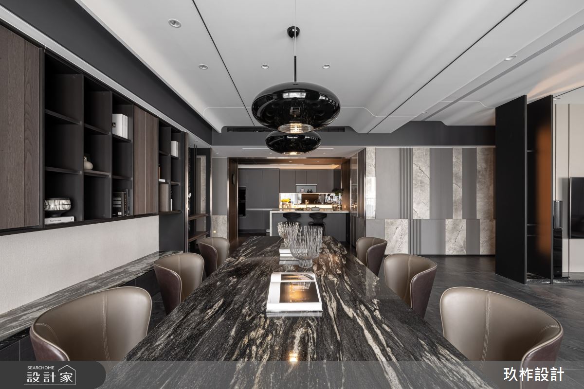 80坪新成屋(5年以下)＿現代風餐廳案例圖片＿玖柞設計＿玖柞_25之2