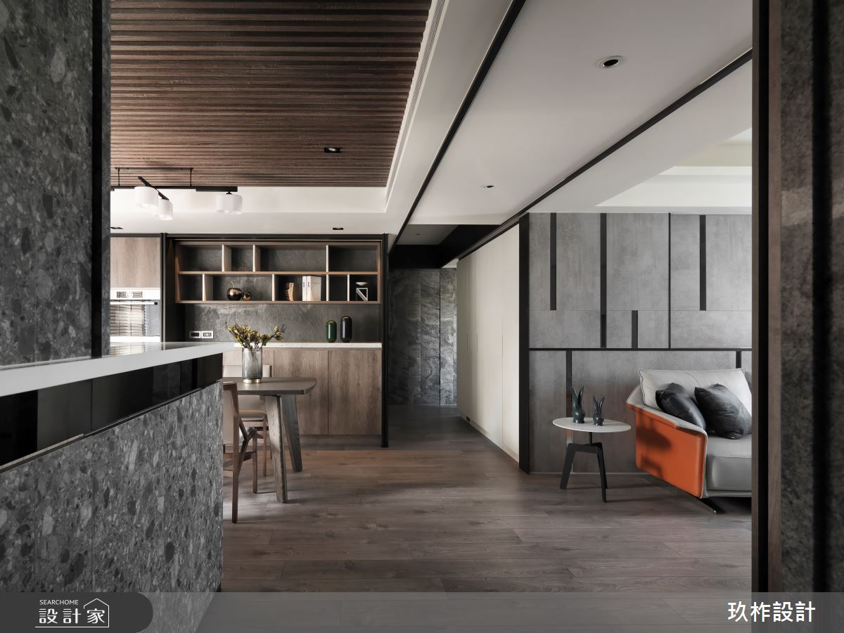 30坪老屋(16~30年)＿現代風客廳吧檯案例圖片＿玖柞設計＿玖柞_26之2