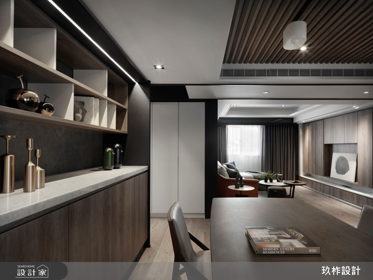 30坪老屋(16~30年)＿現代風書房案例圖片＿玖柞設計＿玖柞_26之7