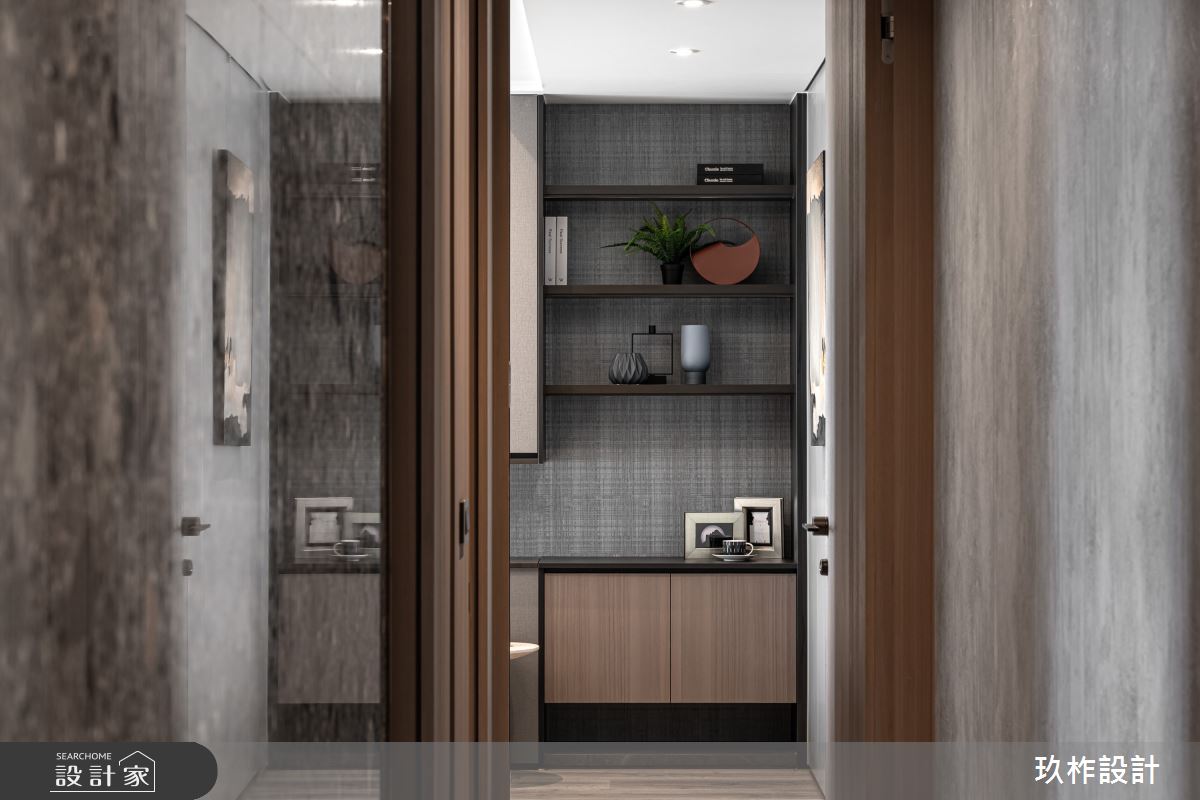 90坪新成屋(5年以下)＿現代風走廊案例圖片＿玖柞設計＿玖柞_27之9