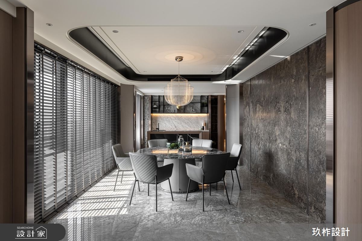 90坪新成屋(5年以下)＿現代風餐廳案例圖片＿玖柞設計＿玖柞_27之4