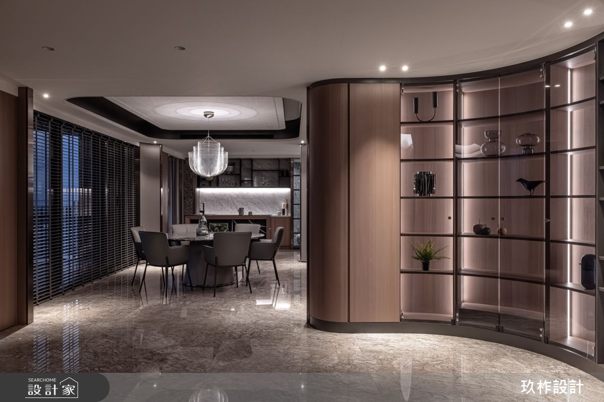 90坪新成屋(5年以下)＿現代風餐廳案例圖片＿玖柞設計＿玖柞_27之5