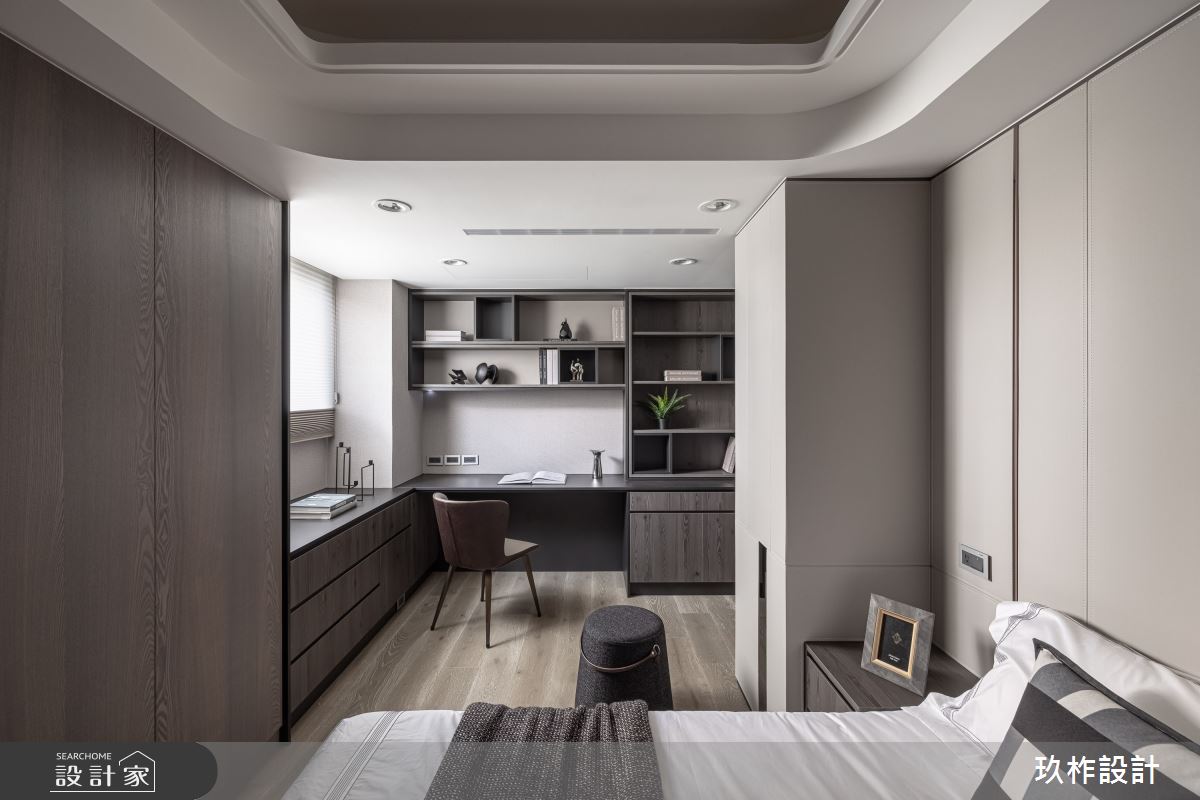 67坪老屋(16~30年)＿現代風臥室書房案例圖片＿玖柞設計＿玖柞_29之33