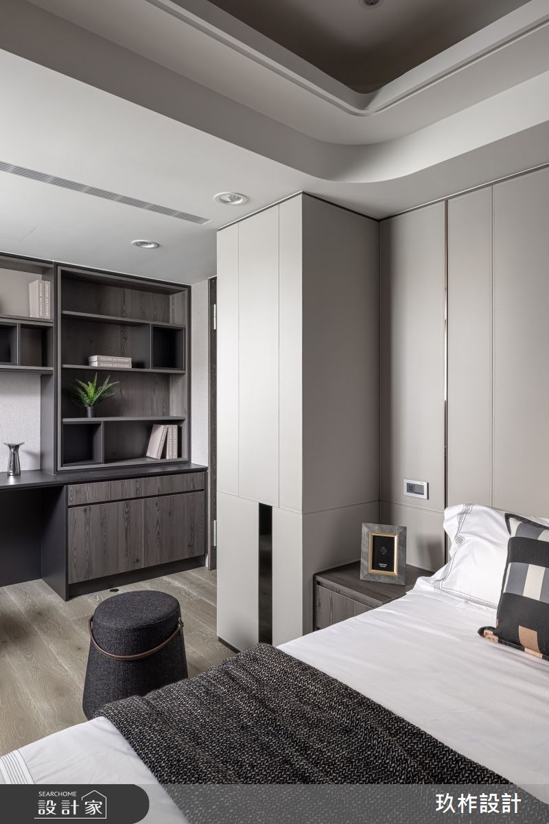67坪老屋(16~30年)＿現代風臥室書房案例圖片＿玖柞設計＿玖柞_29之34