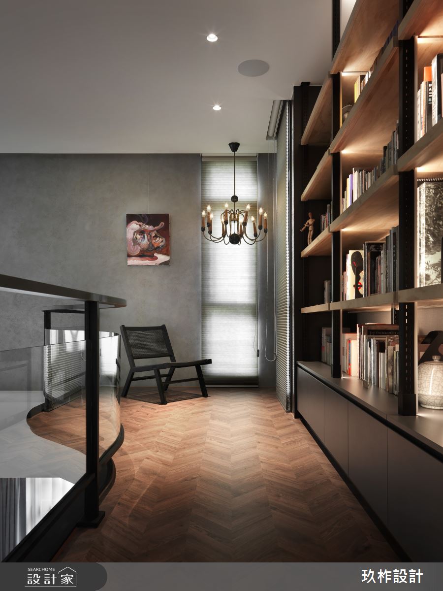 400坪新成屋(5年以下)＿現代風書房工作區案例圖片＿玖柞設計＿玖柞_35之2