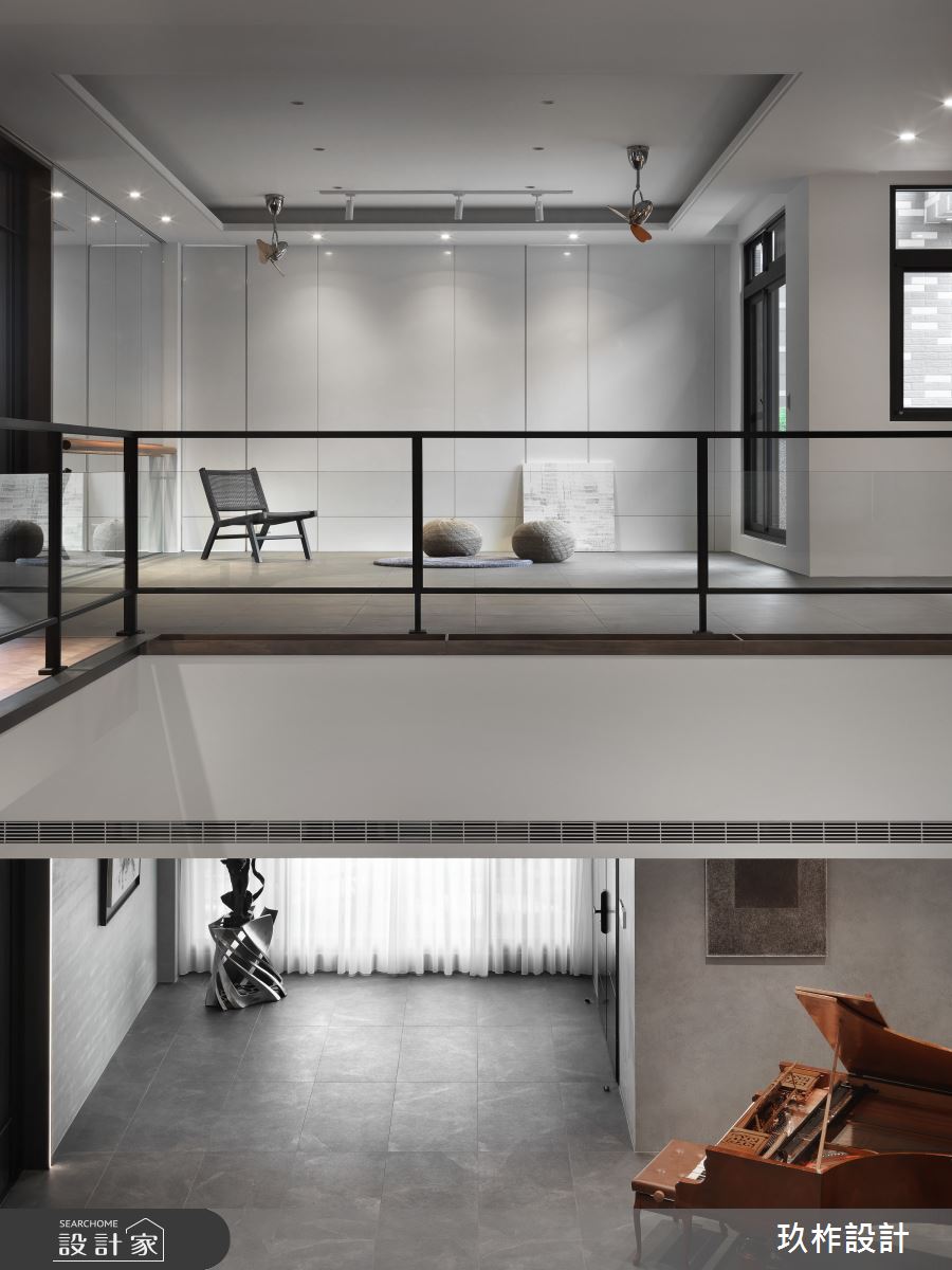 400坪新成屋(5年以下)＿現代風客廳多功能室案例圖片＿玖柞設計＿玖柞_35之4