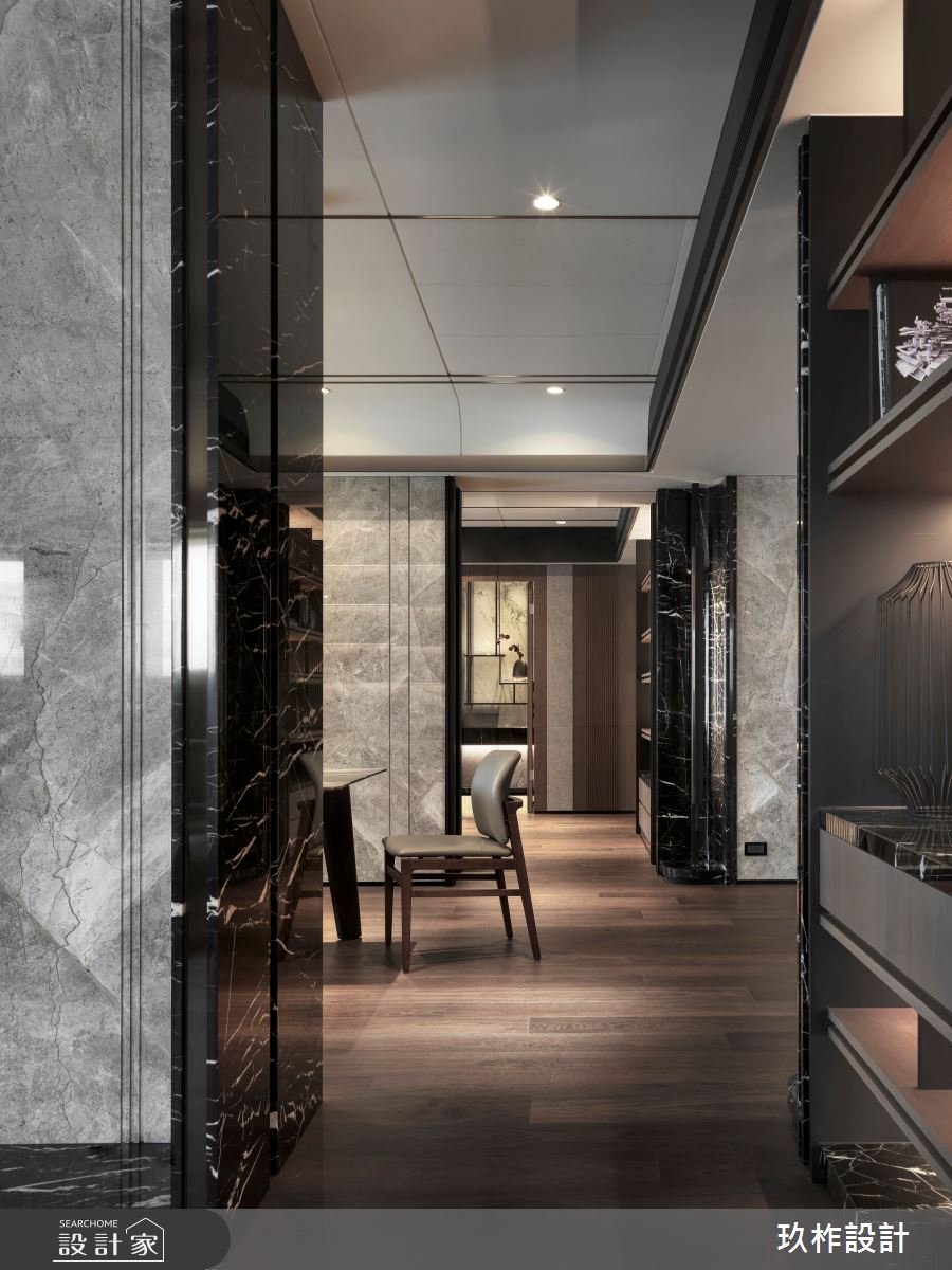 76坪新成屋(5年以下)＿現代風餐廳走廊案例圖片＿玖柞設計＿玖柞_36之6