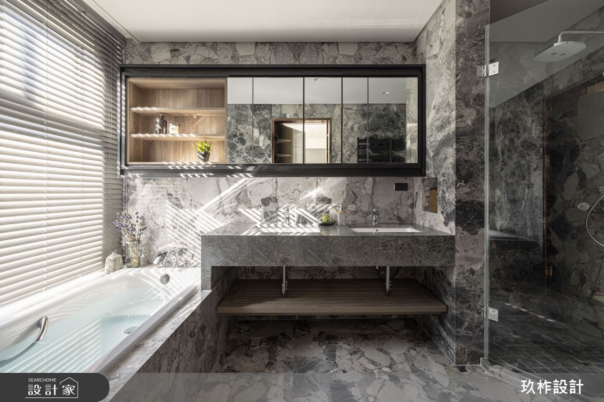 85坪中古屋(5~15年)＿現代風浴室案例圖片＿玖柞設計＿玖柞_37之14