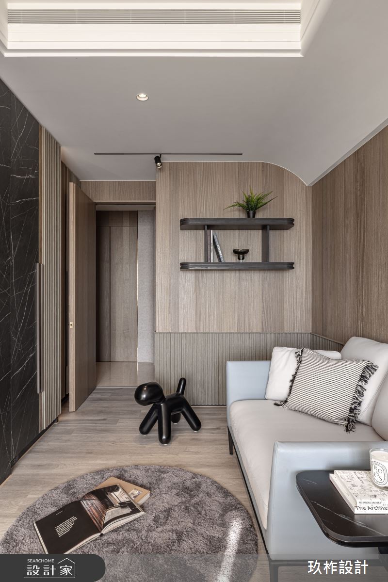 85坪中古屋(5~15年)＿現代風客廳多功能室案例圖片＿玖柞設計＿玖柞_37之6