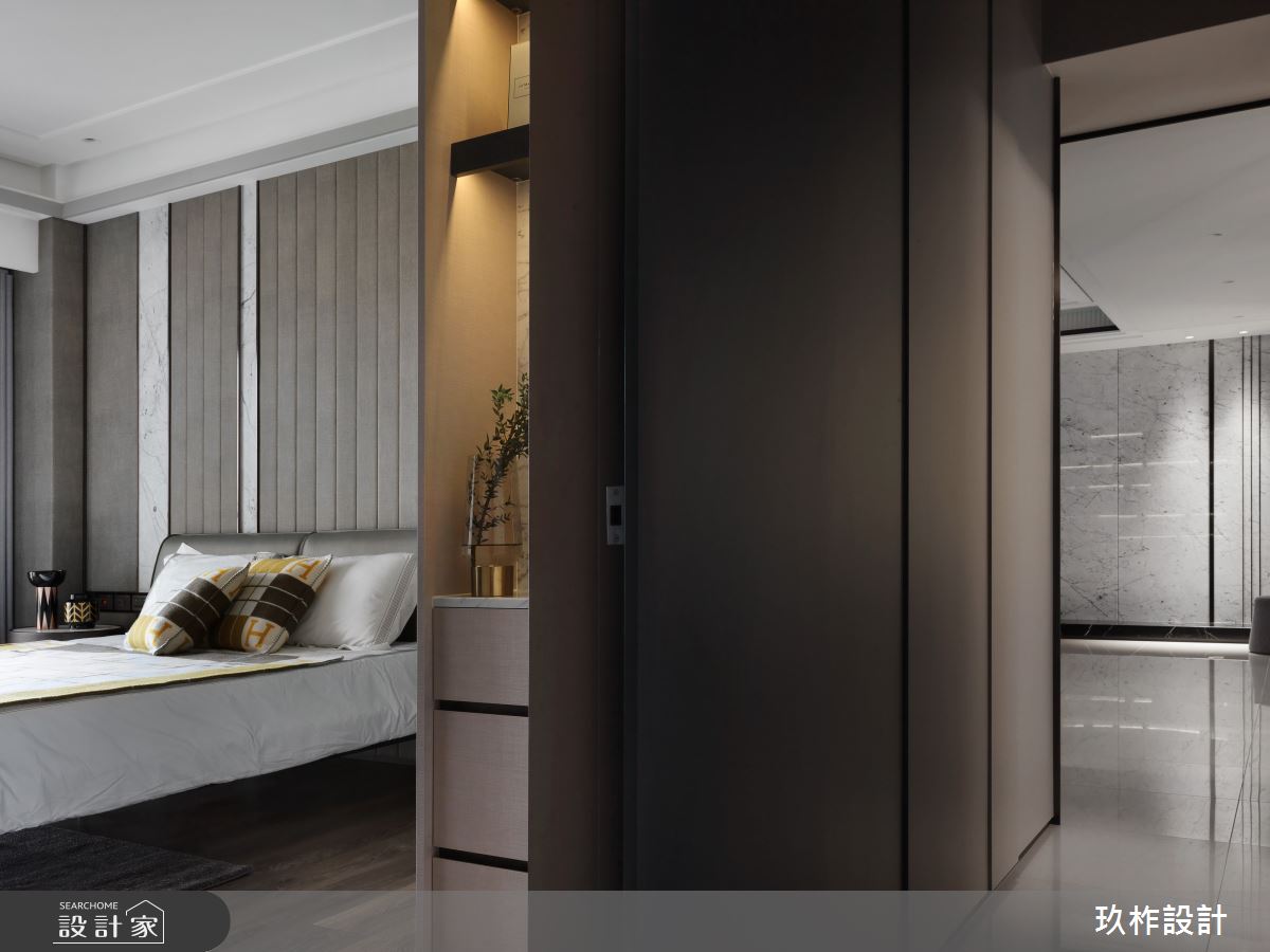 85坪新成屋(5年以下)＿現代風臥室案例圖片＿玖柞設計＿玖柞_38之11