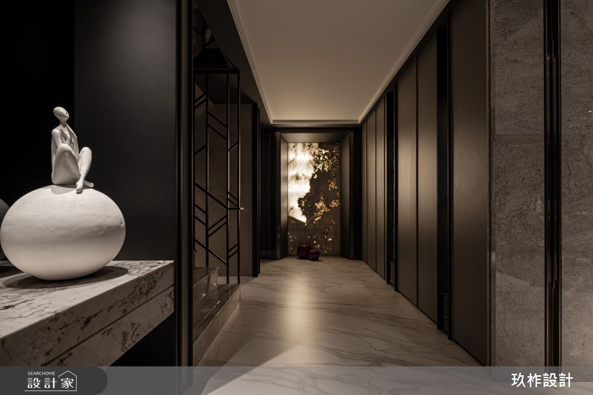 88坪新成屋(5年以下)＿混搭風玄關案例圖片＿玖柞設計＿玖柞_42之1