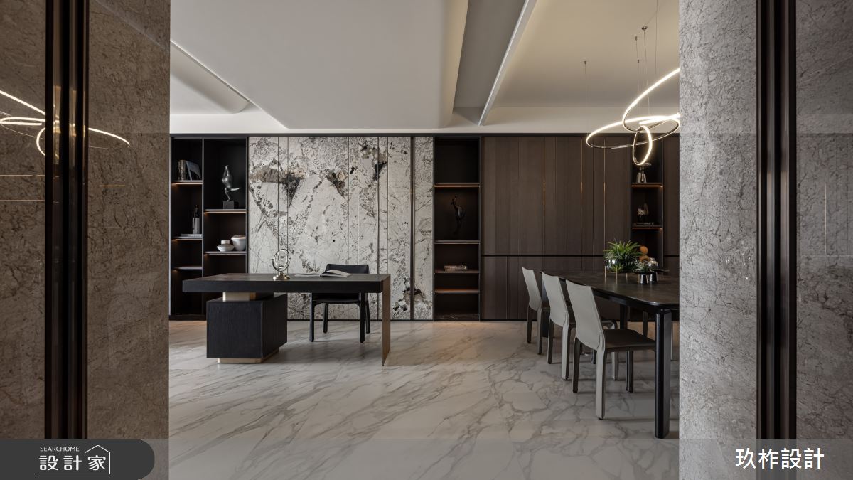 88坪新成屋(5年以下)＿混搭風餐廳書房工作區案例圖片＿玖柞設計＿玖柞_42之2