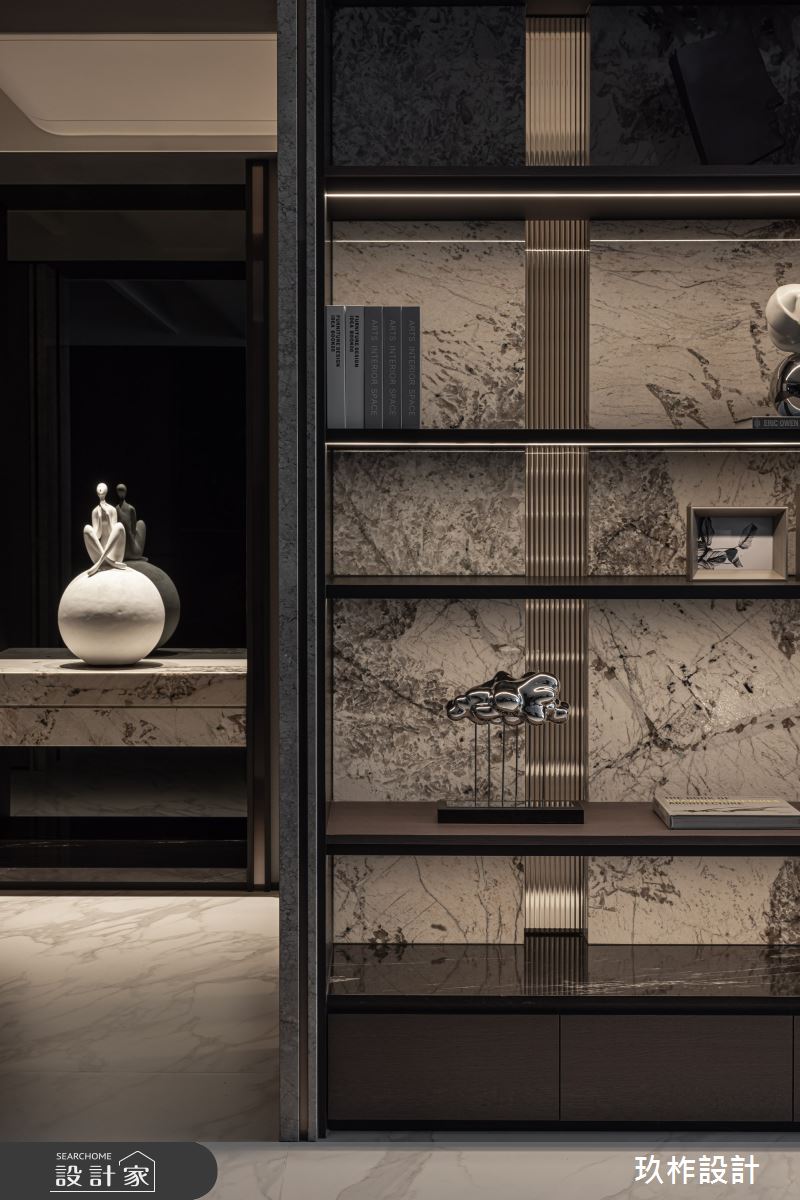 88坪新成屋(5年以下)＿混搭風玄關案例圖片＿玖柞設計＿玖柞_42之4