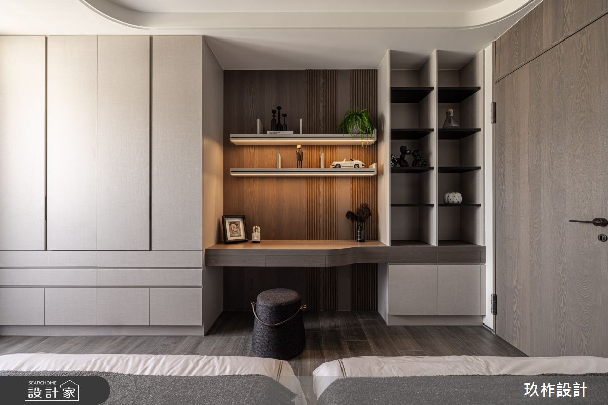 88坪新成屋(5年以下)＿混搭風臥室案例圖片＿玖柞設計＿玖柞_42之15