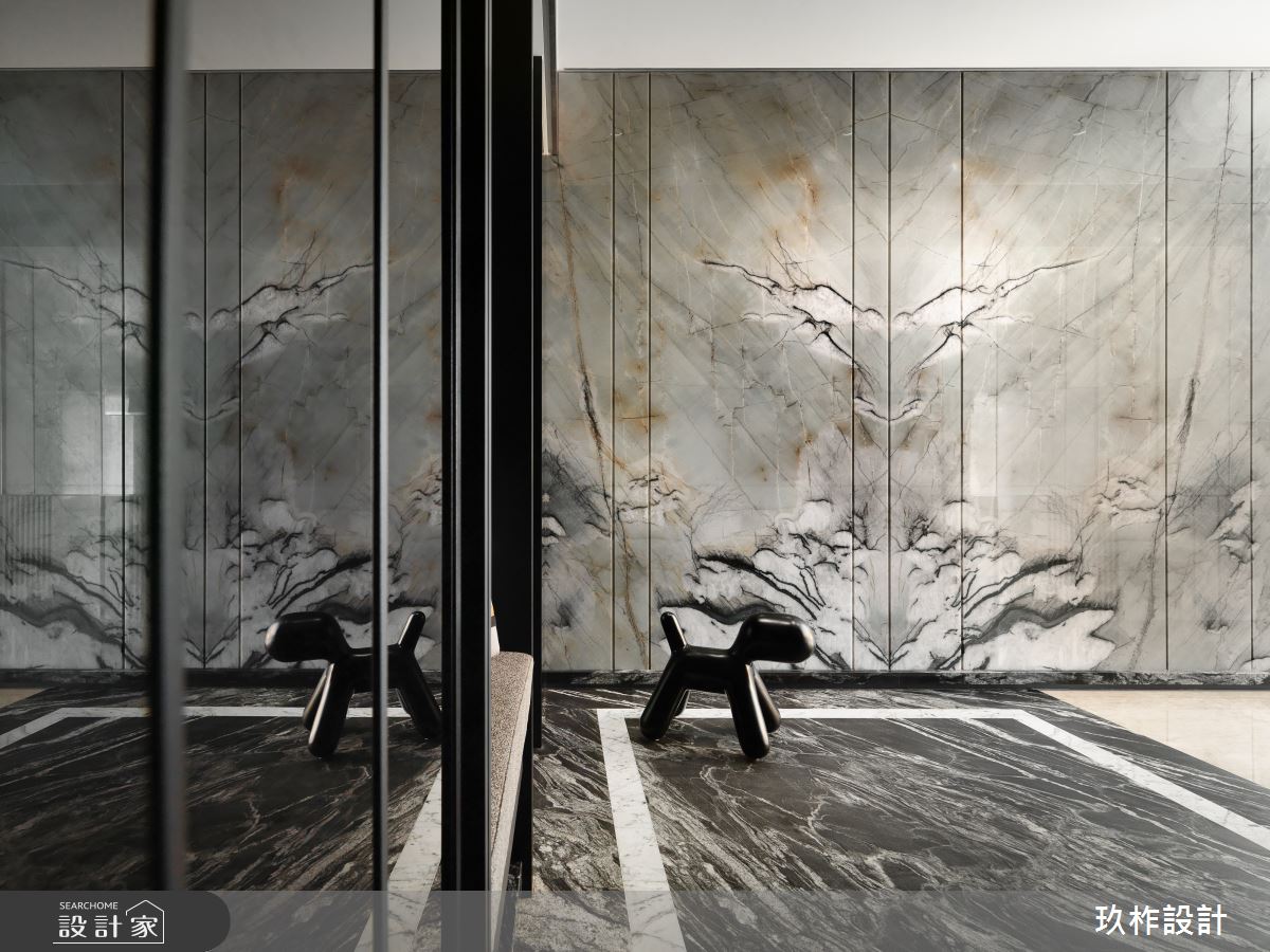 76坪新成屋(5年以下)＿混搭風玄關案例圖片＿玖柞設計＿玖柞_43之1