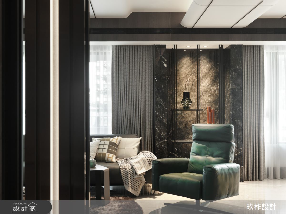 76坪新成屋(5年以下)＿混搭風客廳案例圖片＿玖柞設計＿玖柞_43之3