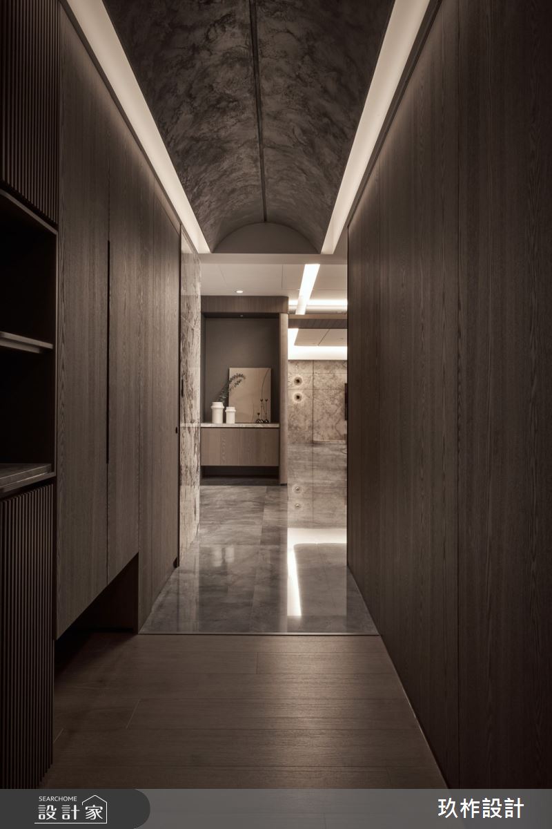 75坪中古屋(5~15年)＿現代風走廊案例圖片＿玖柞設計＿玖柞_46之8