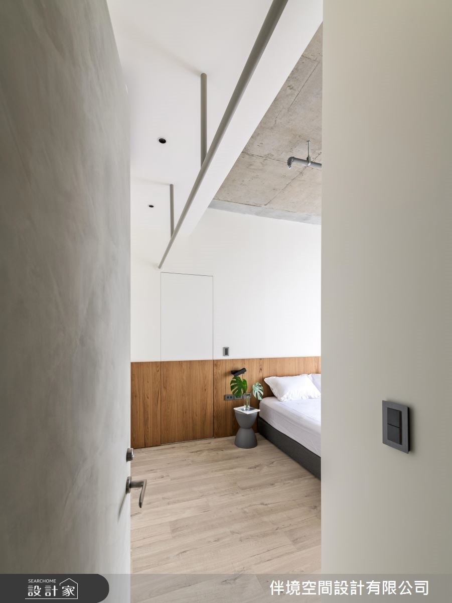 28坪新成屋(5年以下)＿混搭風臥室案例圖片＿伴境空間設計有限公司＿伴境_02之10
