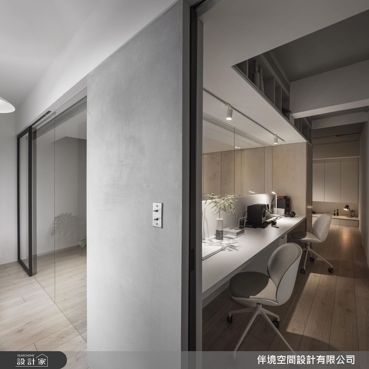 20坪老屋(16~30年)＿混搭風書房案例圖片＿伴境空間設計有限公司＿伴境_03之7