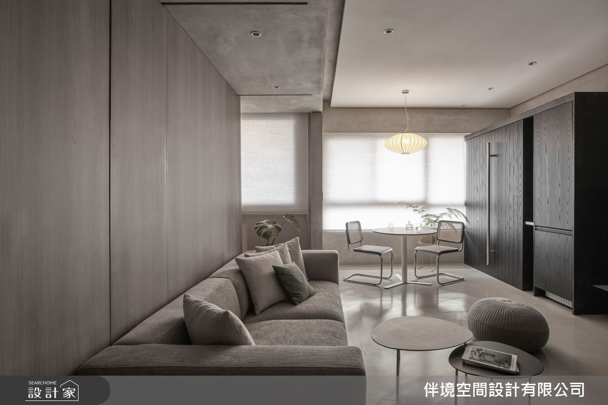 20坪新成屋(5年以下)＿混搭風客廳餐廳案例圖片＿伴境空間設計有限公司＿伴境_06之4