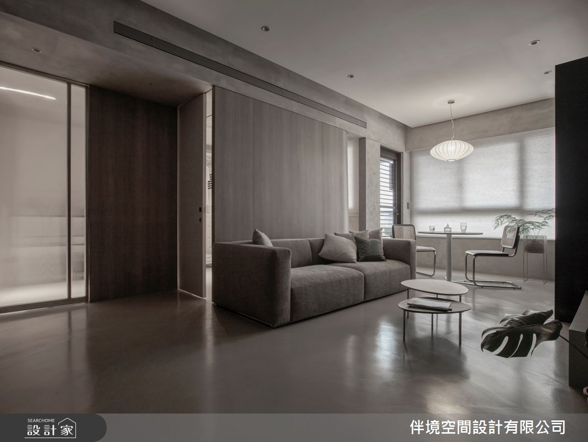 20坪新成屋(5年以下)＿混搭風客廳案例圖片＿伴境空間設計有限公司＿伴境_06之3