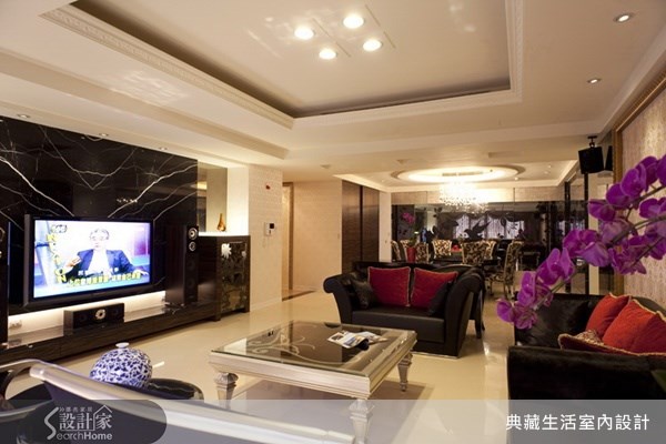 80坪新成屋(5年以下)＿新古典案例圖片＿典藏生活室內設計＿典藏_12之1