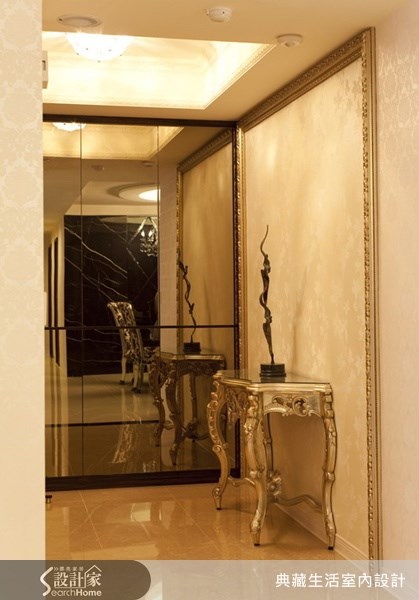 80坪新成屋(5年以下)＿新古典案例圖片＿典藏生活室內設計＿典藏_12之2