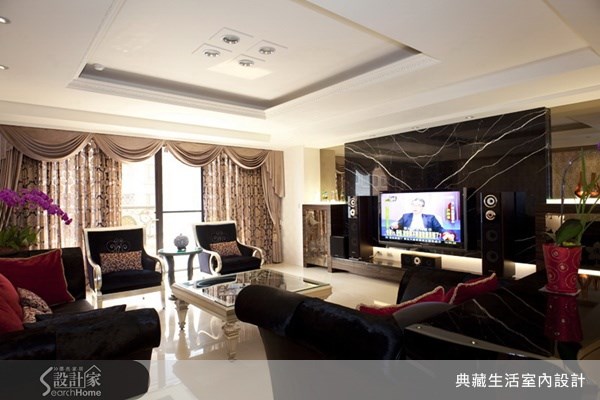 80坪新成屋(5年以下)＿新古典案例圖片＿典藏生活室內設計＿典藏_12之5