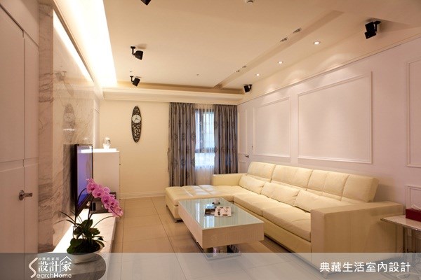 25坪新成屋(5年以下)＿美式風案例圖片＿典藏生活室內設計＿典藏_14之5