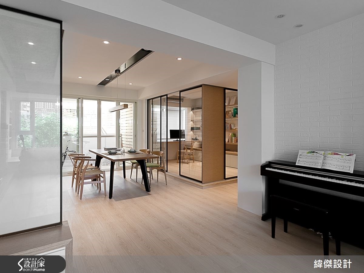 27坪老屋(16~30年)＿北歐風餐廳案例圖片＿緯傑設計＿緯傑_01之7
