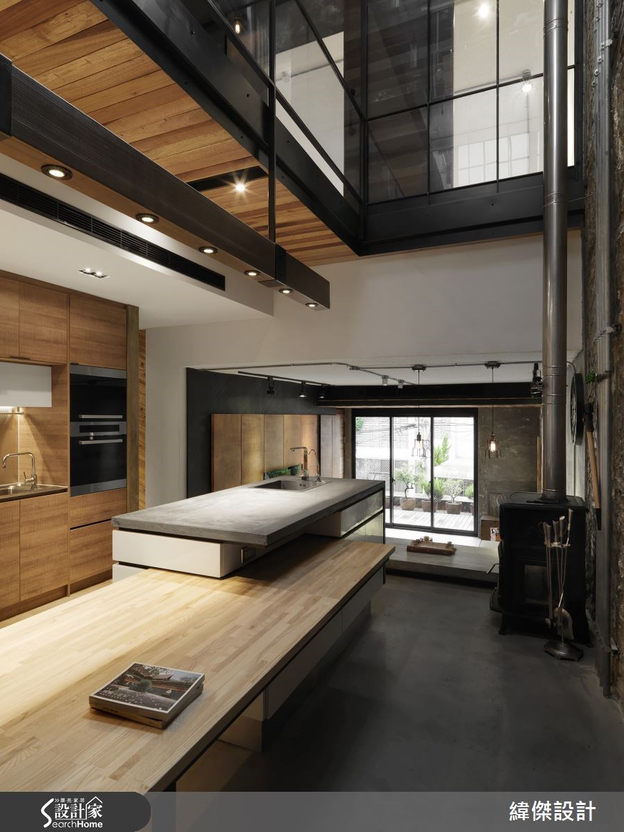 80坪老屋(16~30年)＿工業風餐廳案例圖片＿緯傑設計＿緯傑_04之10