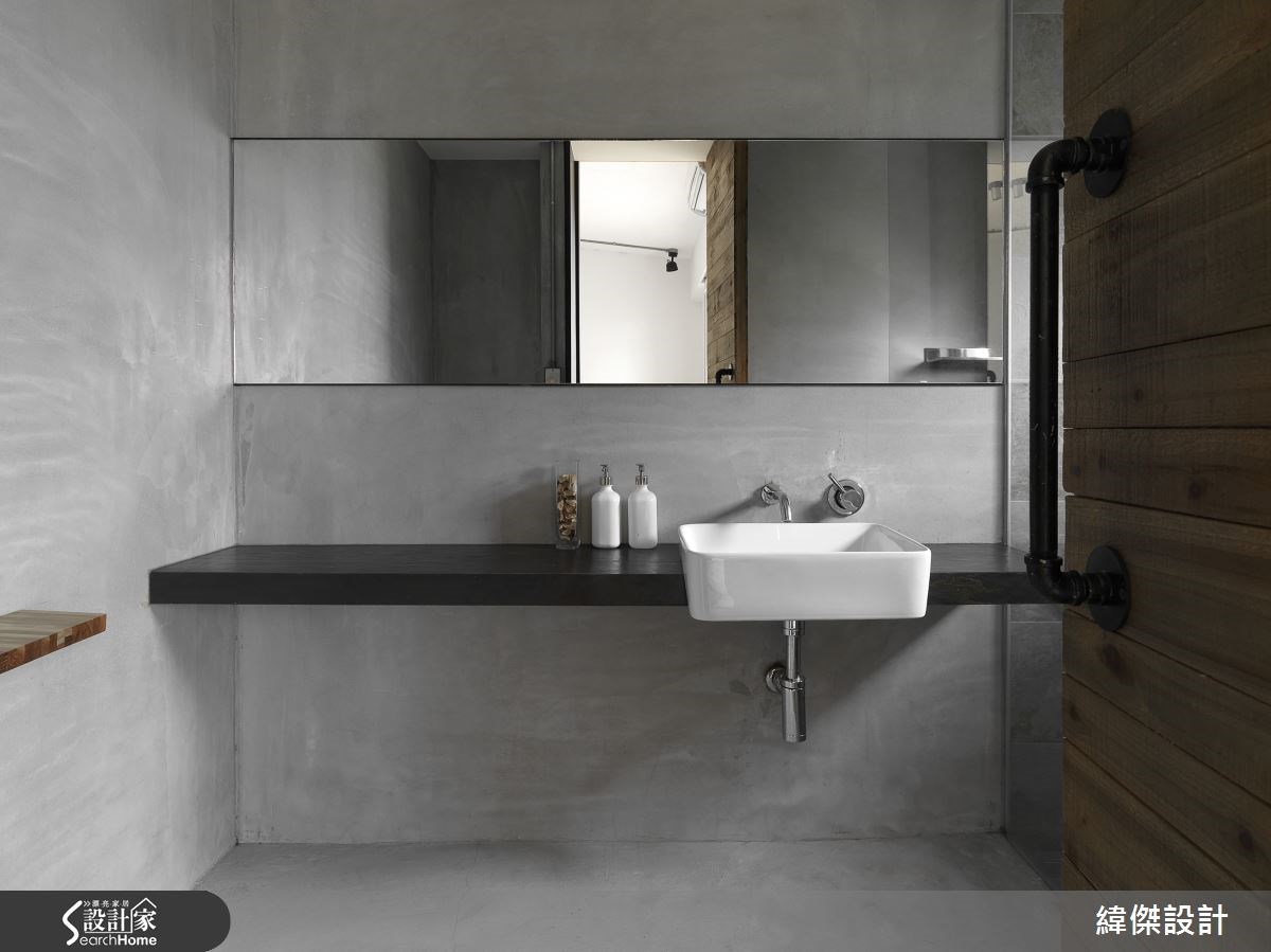80坪老屋(16~30年)＿工業風浴室案例圖片＿緯傑設計＿緯傑_04之12