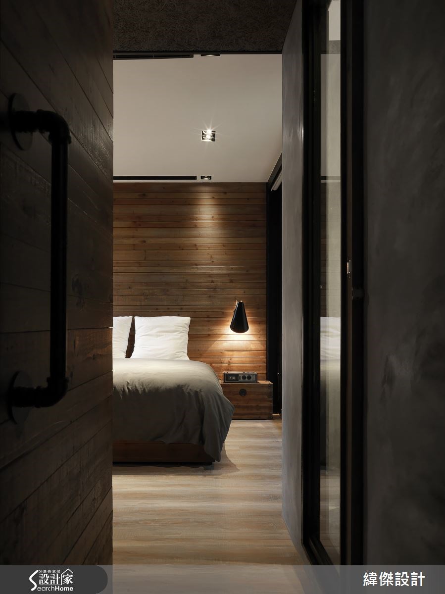 80坪老屋(16~30年)＿工業風臥室案例圖片＿緯傑設計＿緯傑_04之14