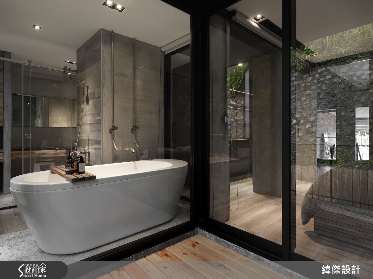 80坪老屋(16~30年)＿工業風浴室案例圖片＿緯傑設計＿緯傑_04之26