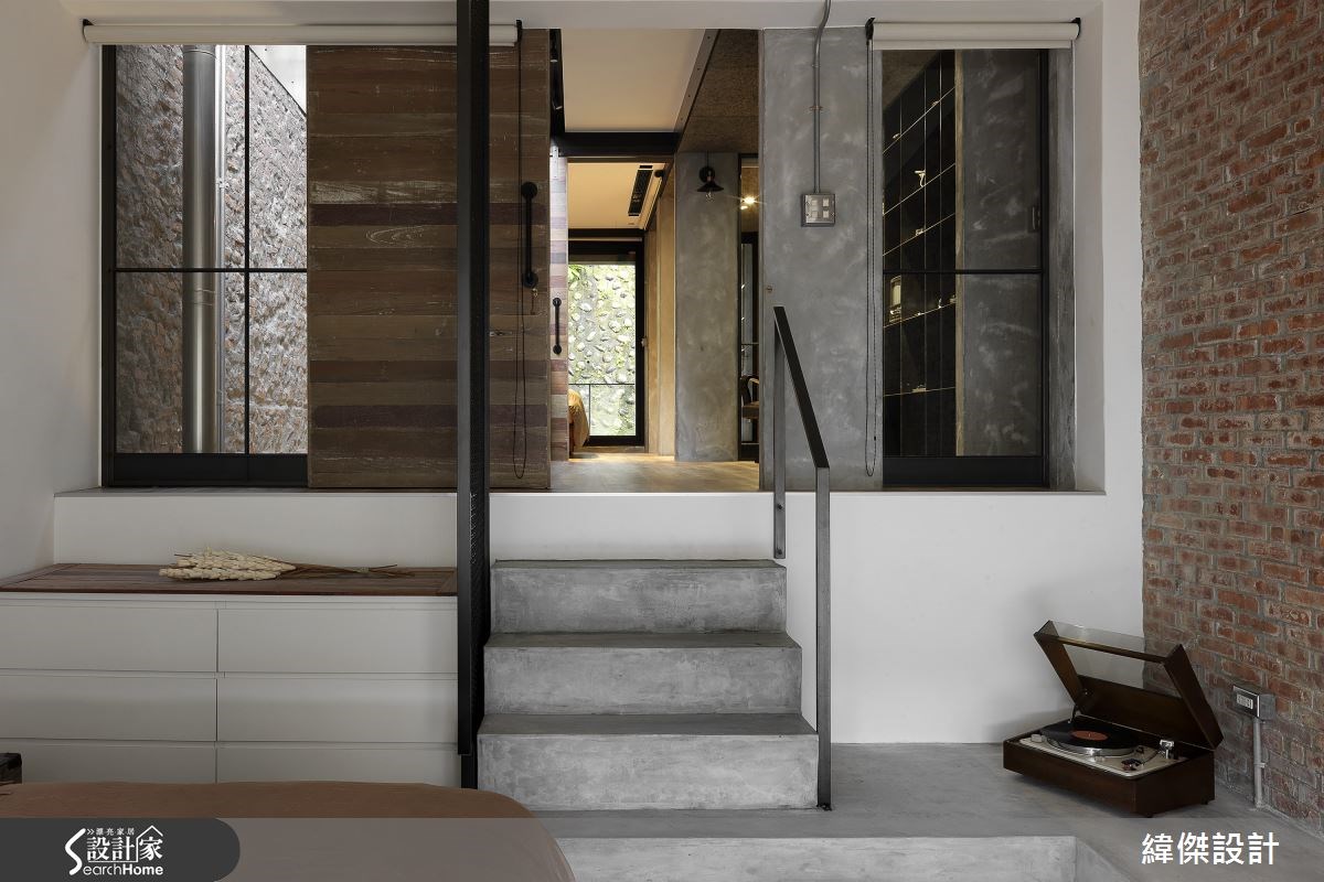 80坪老屋(16~30年)＿工業風樓梯案例圖片＿緯傑設計＿緯傑_04之32