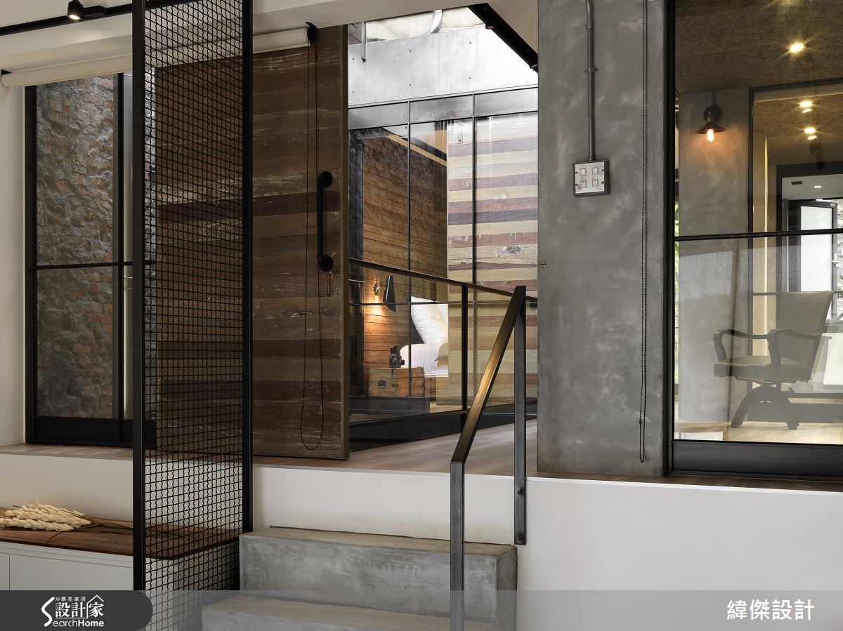 80坪老屋(16~30年)＿工業風樓梯案例圖片＿緯傑設計＿緯傑_04之33