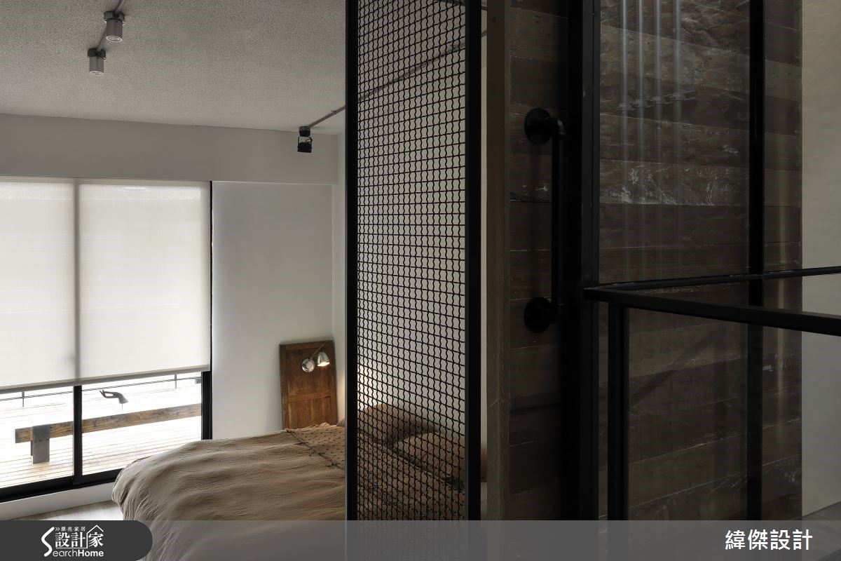 80坪老屋(16~30年)＿工業風臥室案例圖片＿緯傑設計＿緯傑_04之34