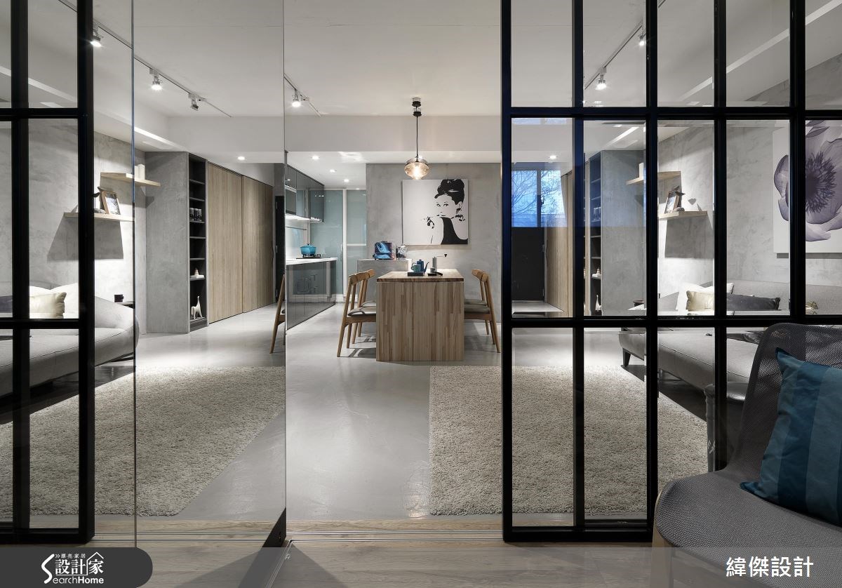 20坪老屋(16~30年)＿工業風案例圖片＿緯傑設計＿緯傑_05之6