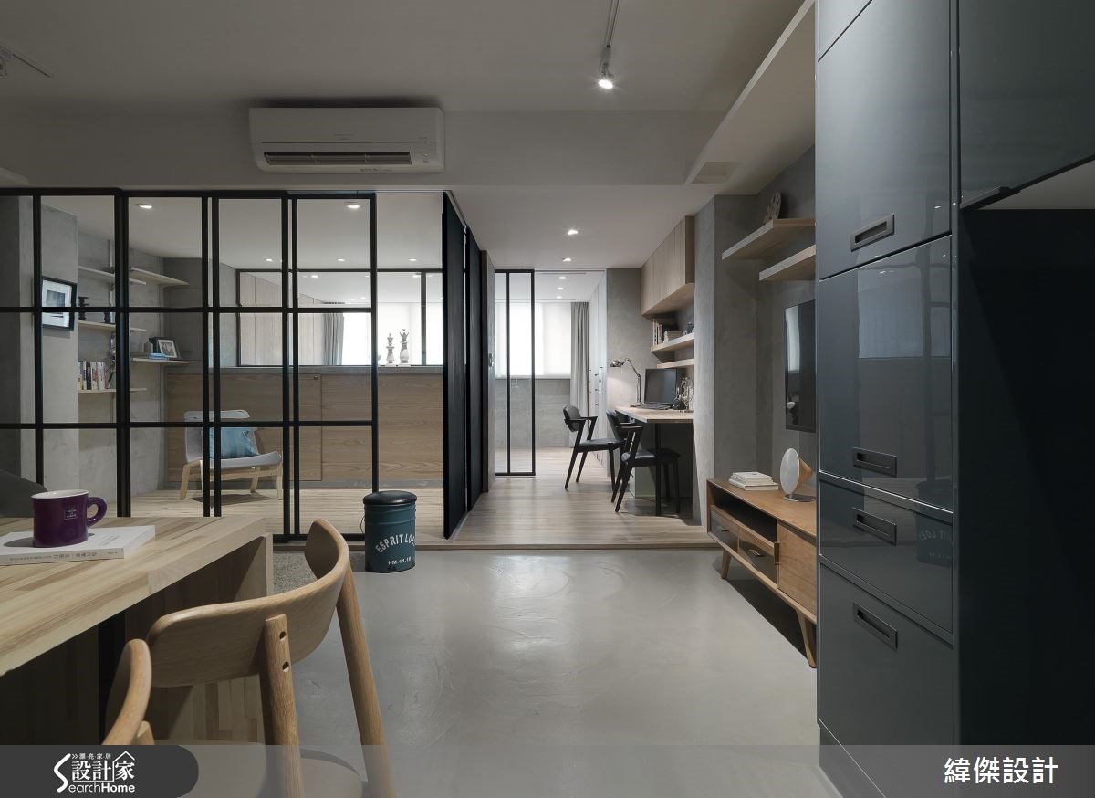 20坪老屋(16~30年)＿工業風案例圖片＿緯傑設計＿緯傑_05之11