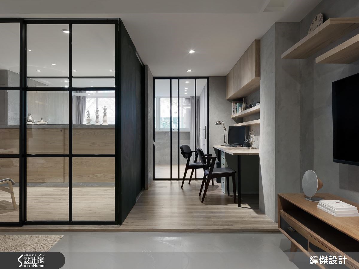 20坪老屋(16~30年)＿工業風案例圖片＿緯傑設計＿緯傑_05之14