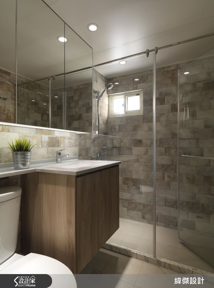 28坪老屋(16~30年)＿現代風浴室案例圖片＿緯傑設計＿緯傑_06之29