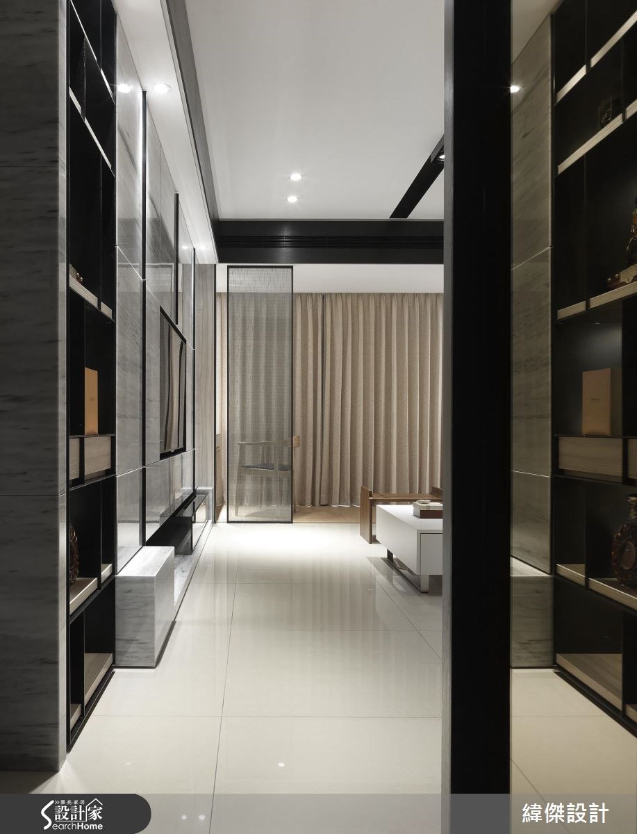 27坪新成屋(5年以下)＿新中式風客廳案例圖片＿緯傑設計＿緯傑_07之3