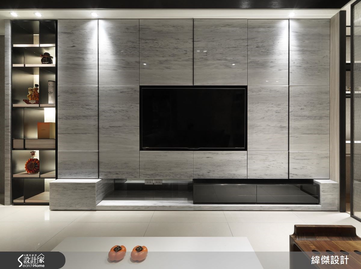 27坪新成屋(5年以下)＿新中式風客廳案例圖片＿緯傑設計＿緯傑_07之5