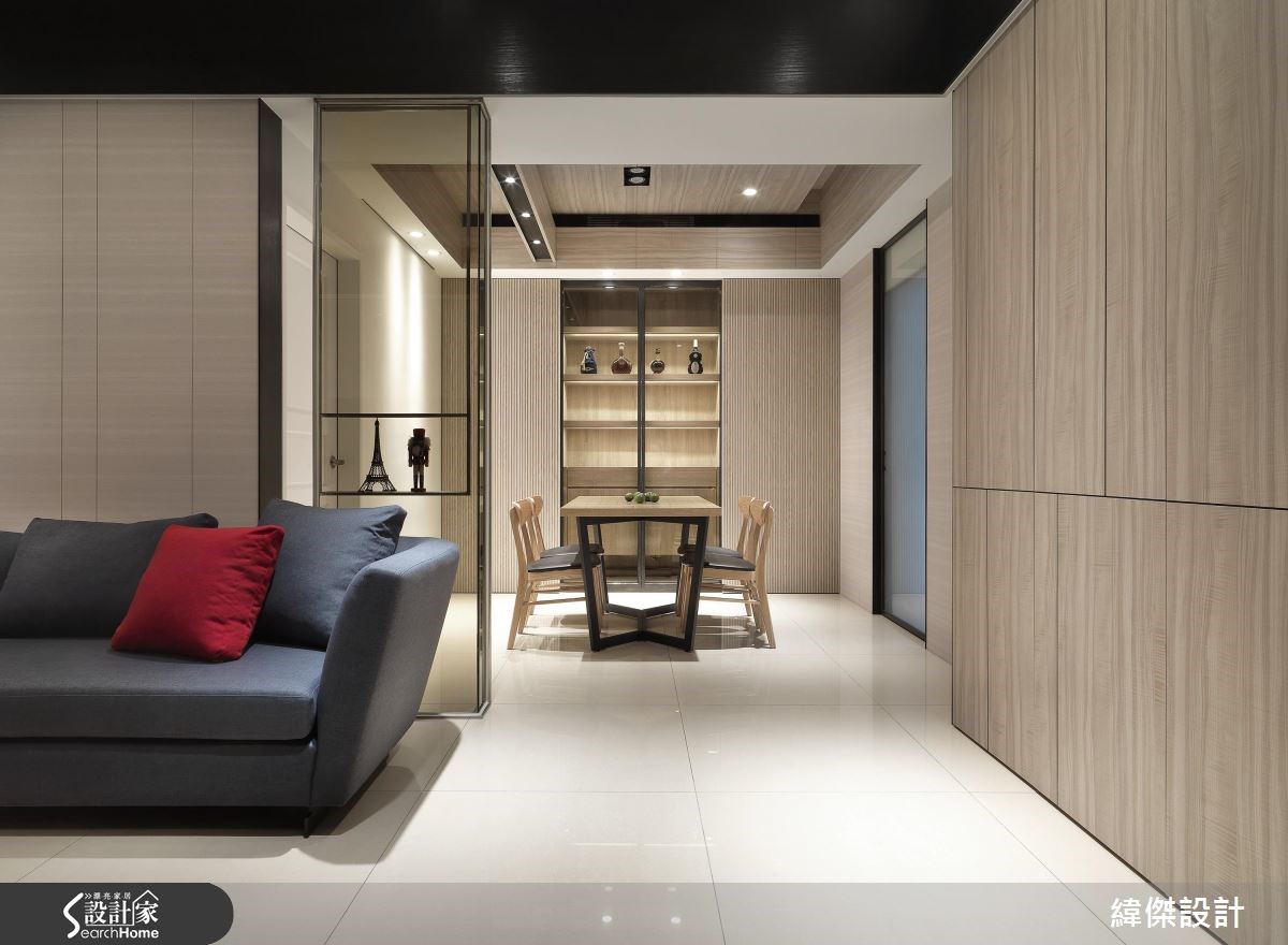 27坪新成屋(5年以下)＿新中式風客廳餐廳案例圖片＿緯傑設計＿緯傑_07之9